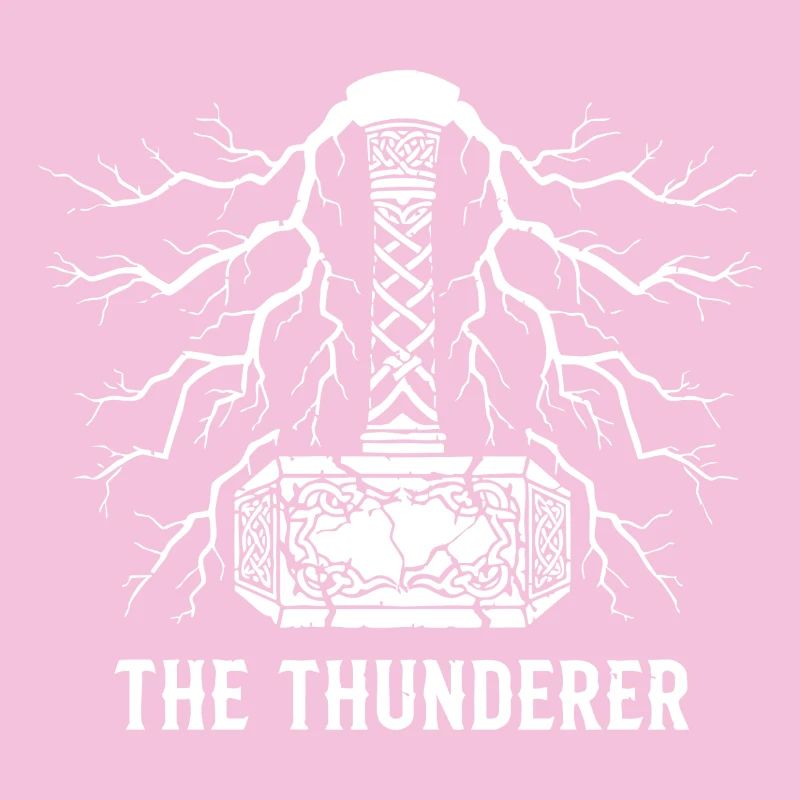 The Thunderer Thor's Hammer Mjölnir Lightning