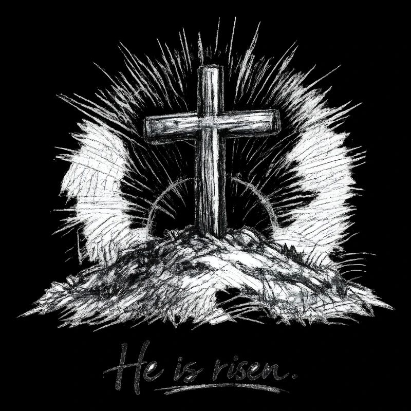 Christian Design - Jesus Cross Easter
