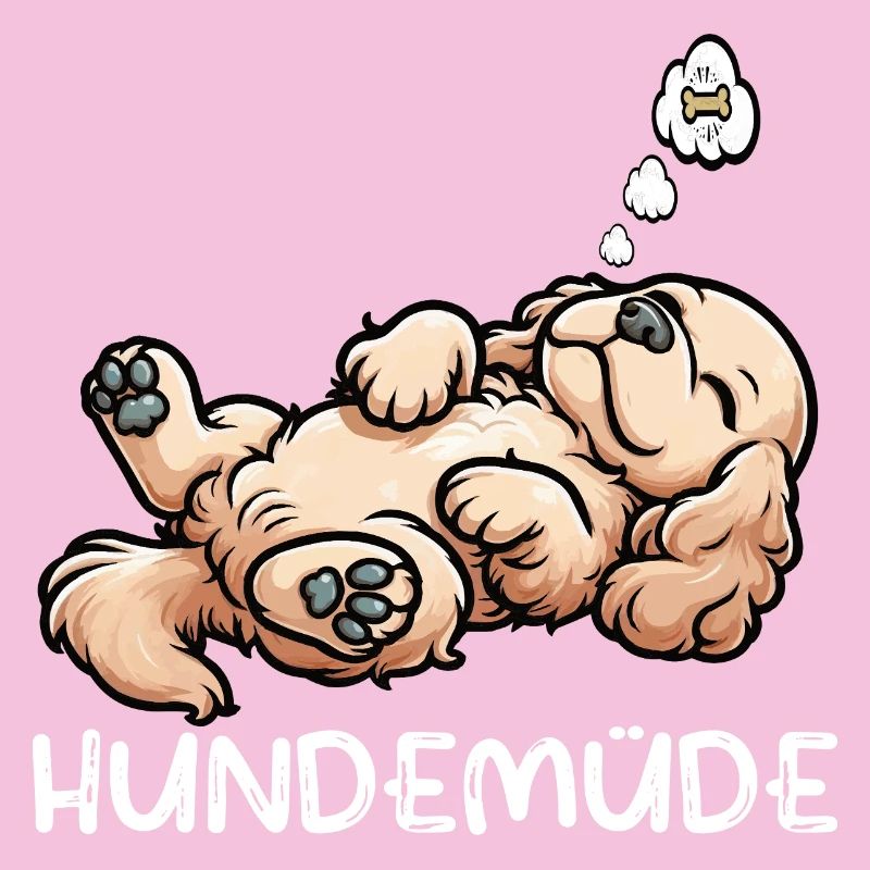Hundemüde Cocker Spaniel Cockerhund Cockerbesitzer