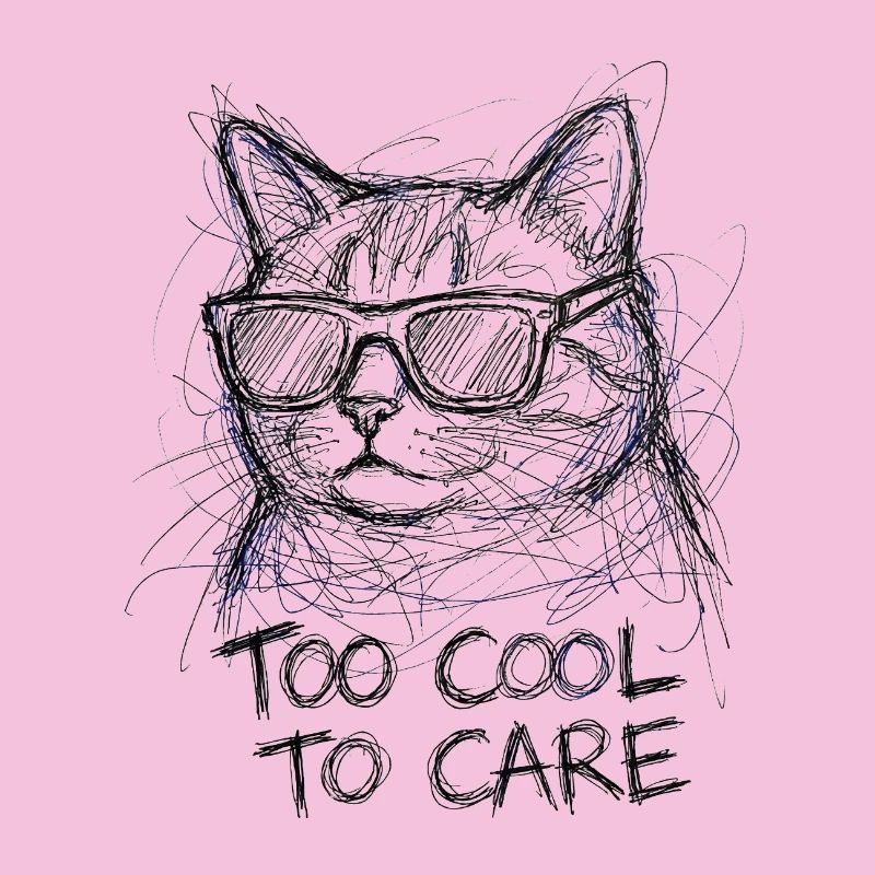 Cool de chat avec lunettes de soleil