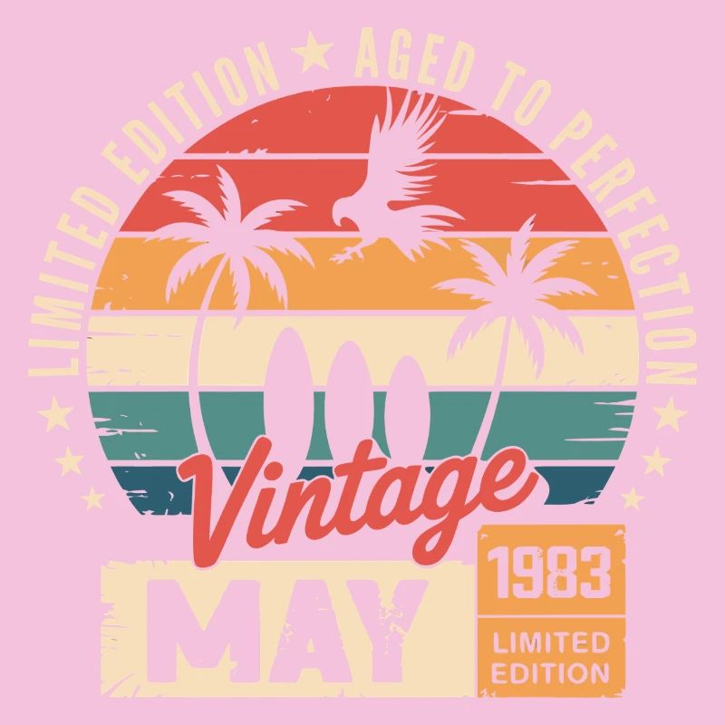 Anniversaire spécial avec ce design Mai 1983