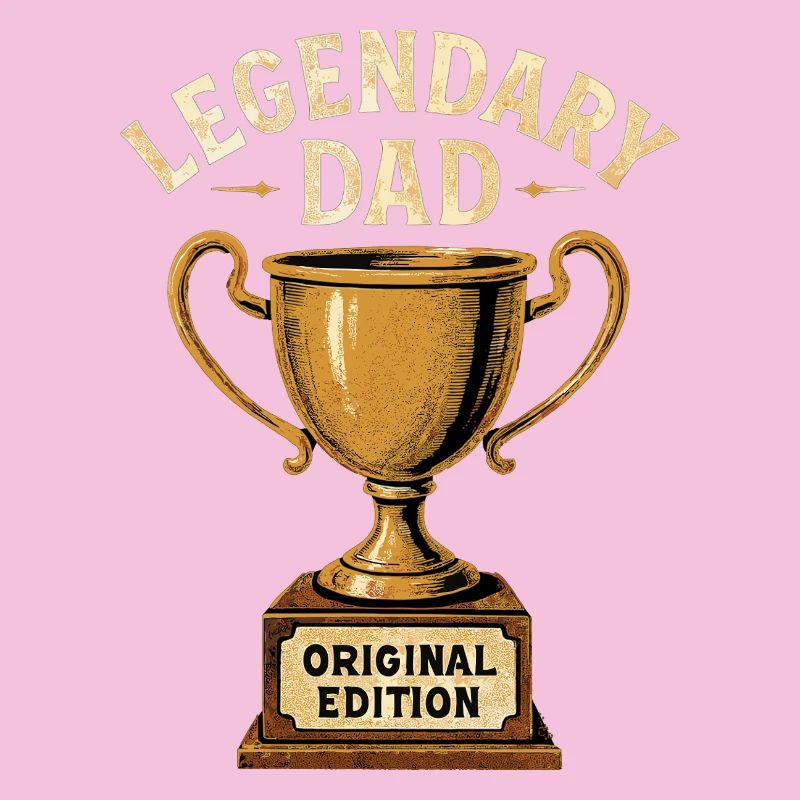 Legendary Dad – Retro Trophäe Original Edition