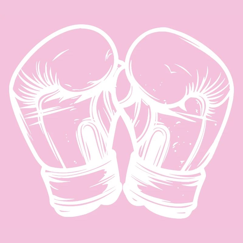 Kickboxhandschuhe Zeichnung