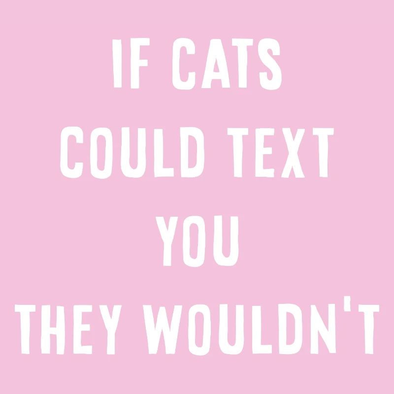 Si les chats pouvaient vous envoyer des SMS