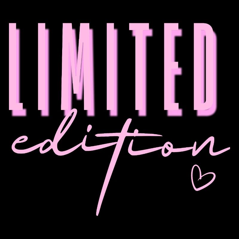 Édition limitée Pink Script | Streetwear Design