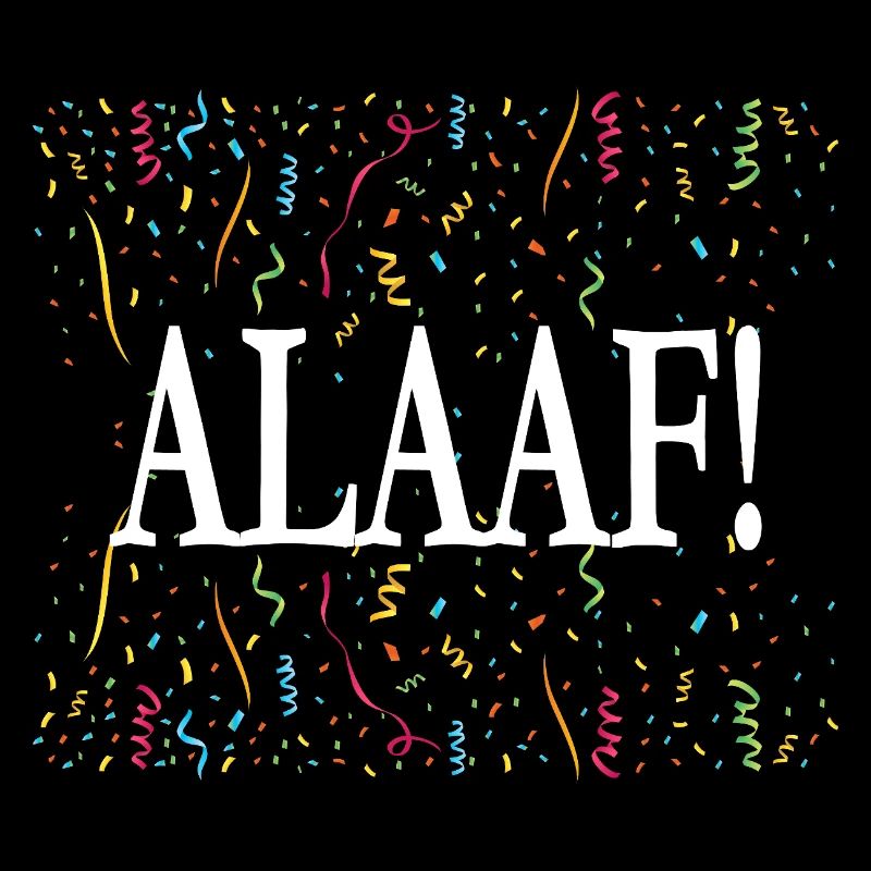 ALAAF! Karneval Shirt mit Konfetti