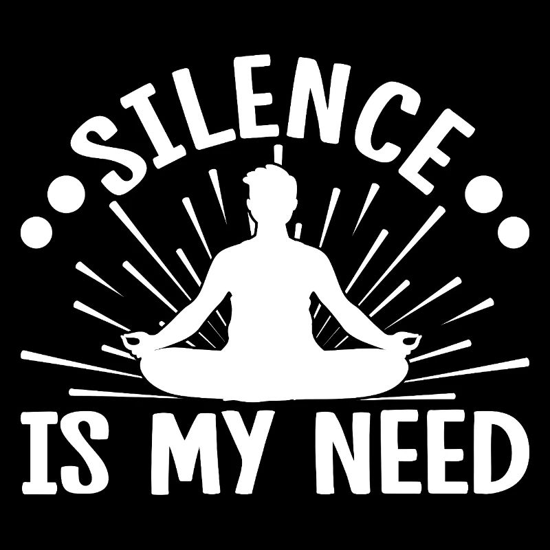 Pilates Enthusiasts Silence Is My Need Pilates
