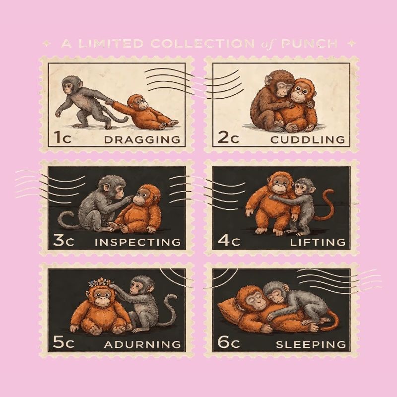 Tampons Bébé Singe Punch
