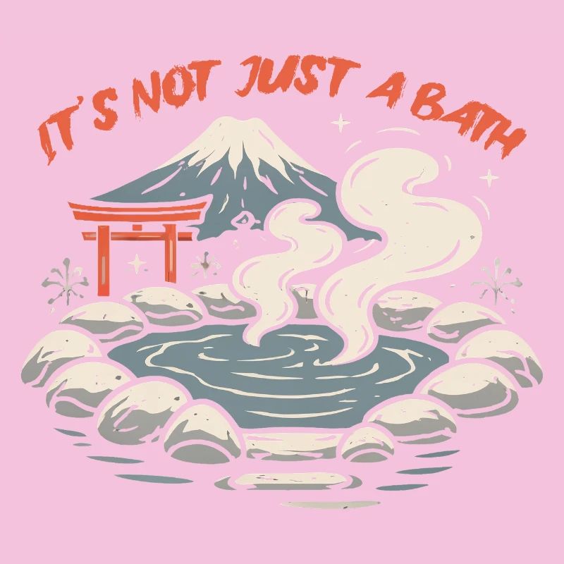 Bain de la source chaude d’Onsen