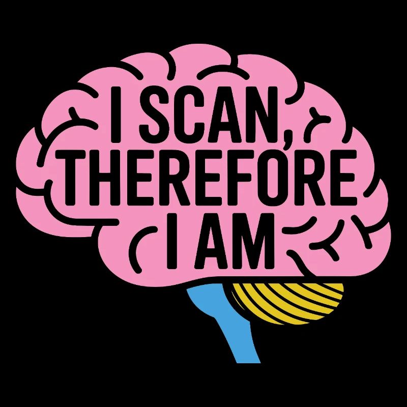 MRI Tech I Scan Therefore I Am Radiologist