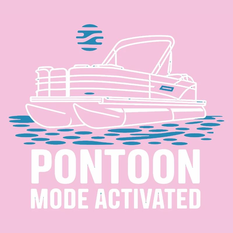  Pontoon Mode Activated Pontonboot Sommer