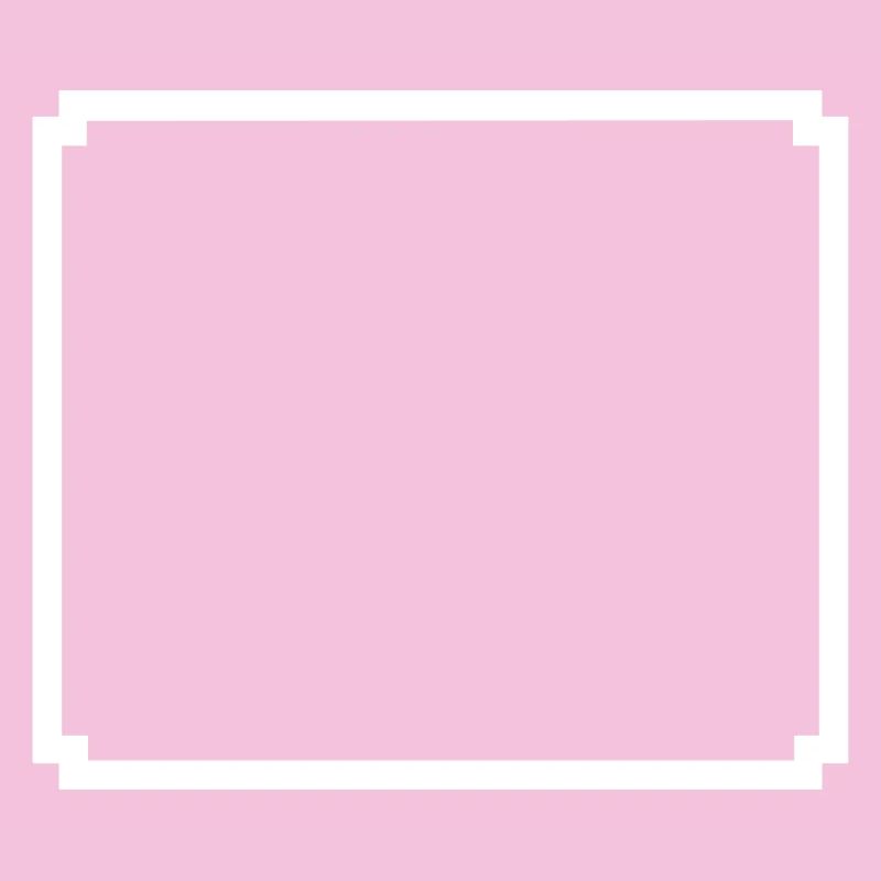 Pixel Rahmen 8-Bit Textfeld