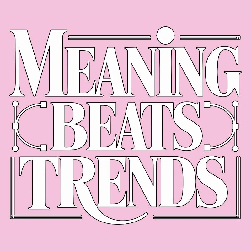Le sens du designer de logo bat les tendances Designer visuel