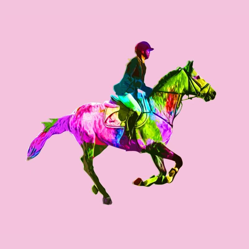 Cavalière colorée