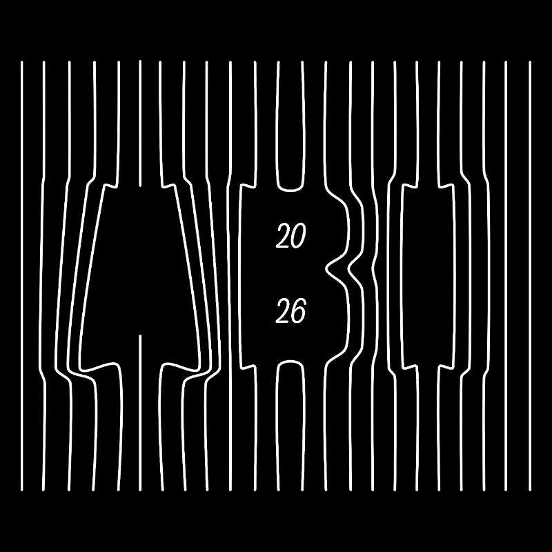 Lebenslinien | Abi 2026 - Abitur - Geschenk