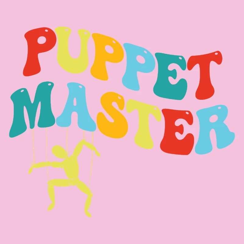 Puppet Master : Silhouette colorée de balançoire