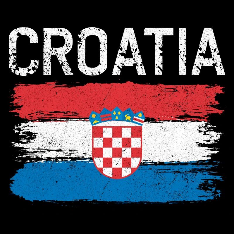 Blason du drapeau Croatie