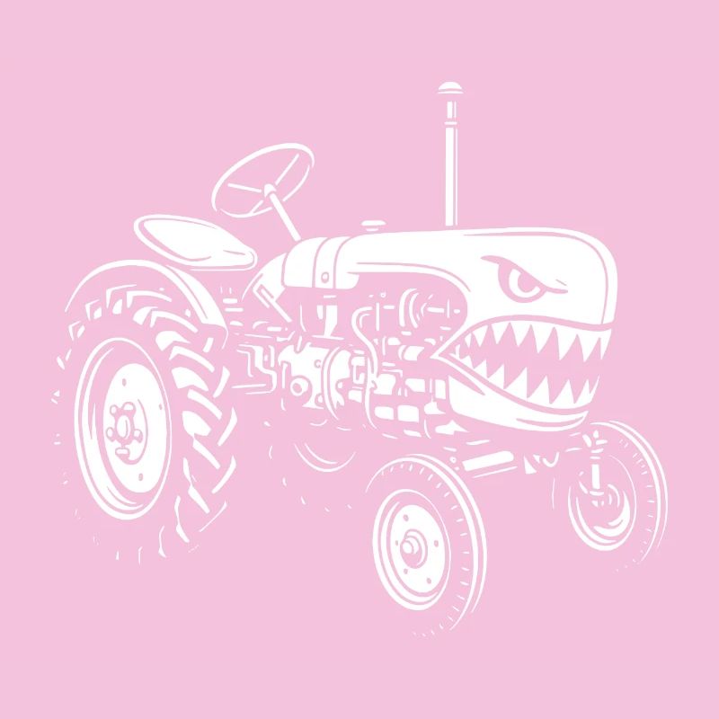 Shark Tractor Attack