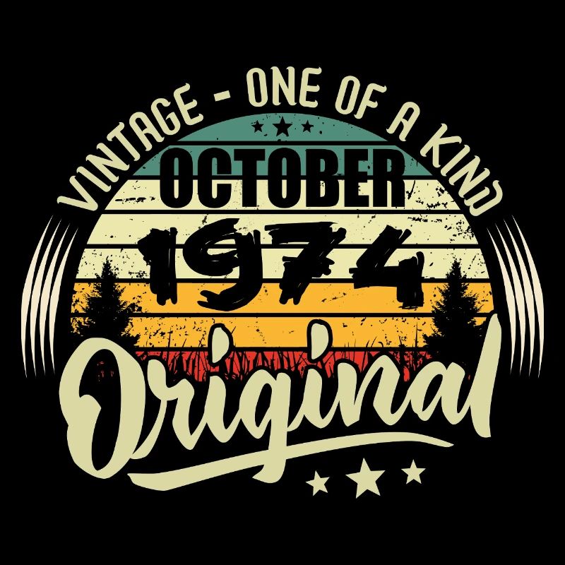 Oktober 1974 Geburtstagsgeschenk