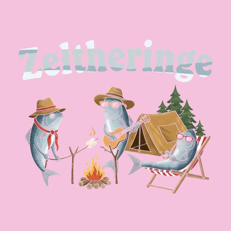 Zeltheringe beim Camping-Abenteuer