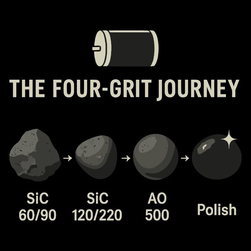 The Four-Grit Journey: Stone Polish Process
