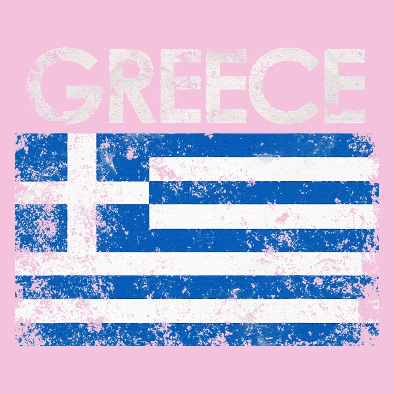 Graphique du drapeau de la Grèce en détresse