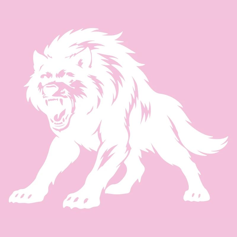 Silhouette de loup