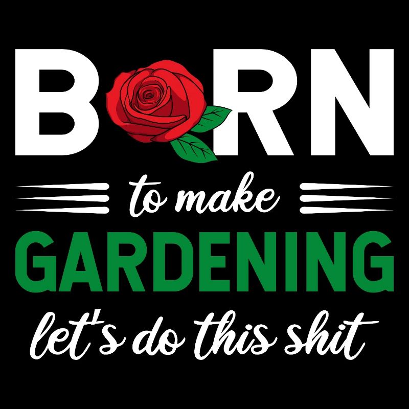 Né pour faire du jardinage, faisons ce graphique