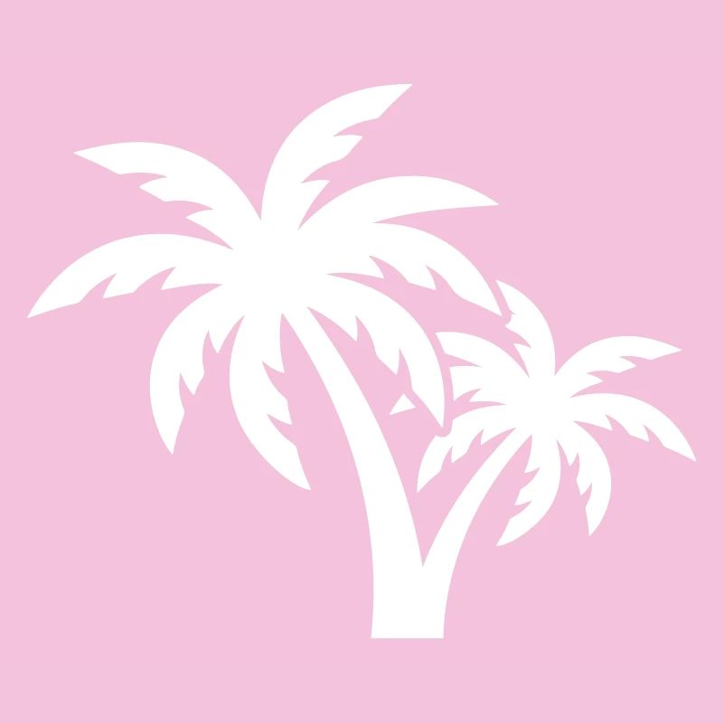 Plage symbole de Palm Tree