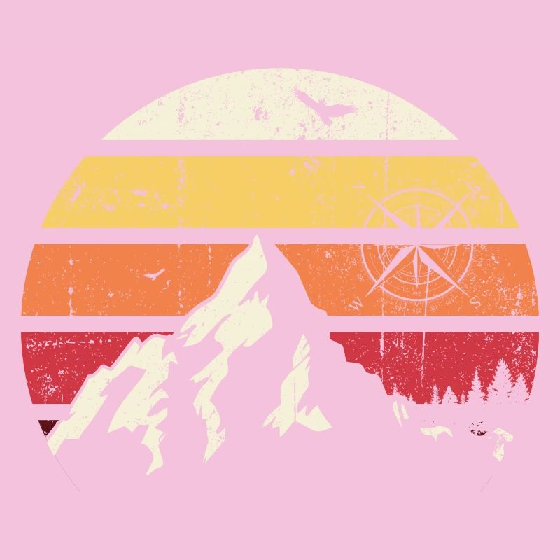 Alpine Sunset Compass
