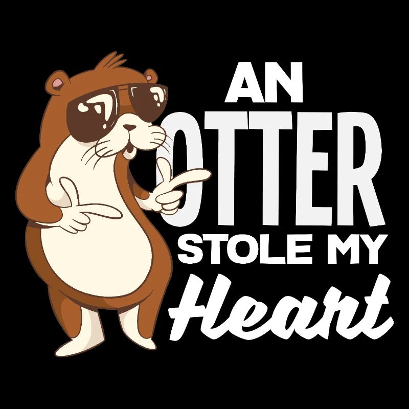 Loutre de mer stoly mon cœur