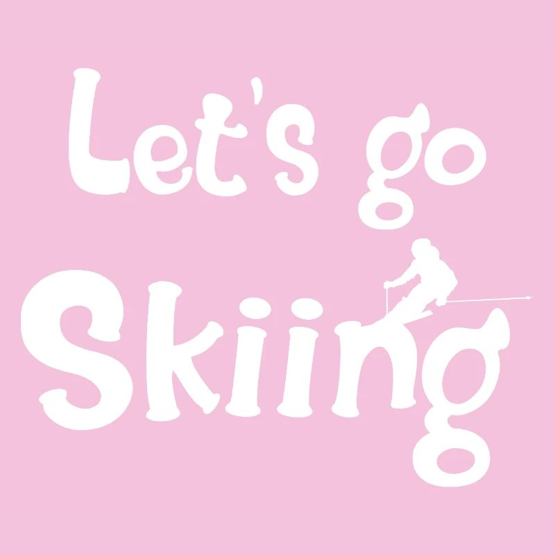 Bold ski lover
