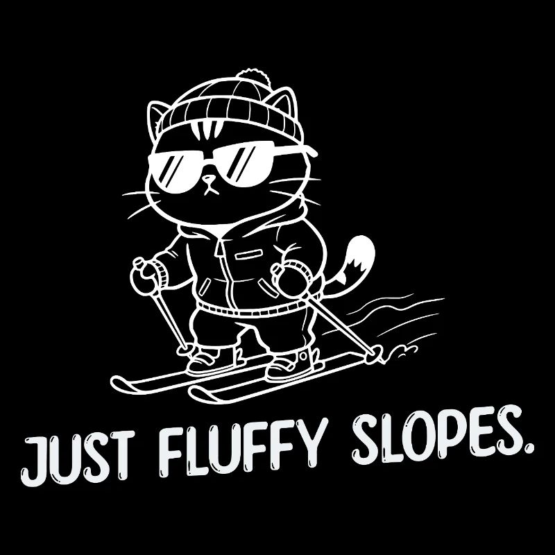 Just Softy Slopes - Humour de ski