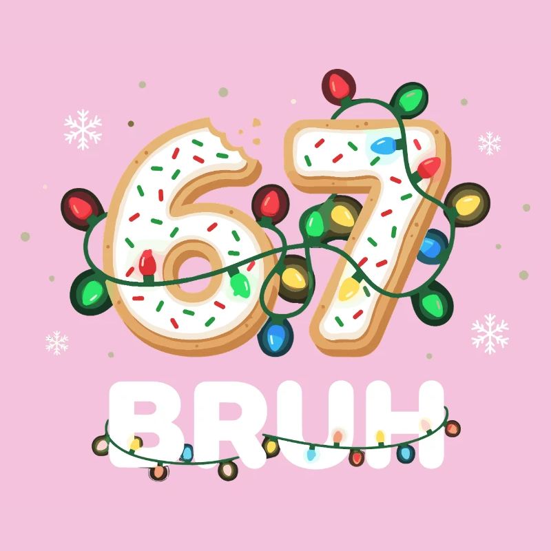 Bruh 67 Christmas Meme Sechs Sieben Lustig Geschen