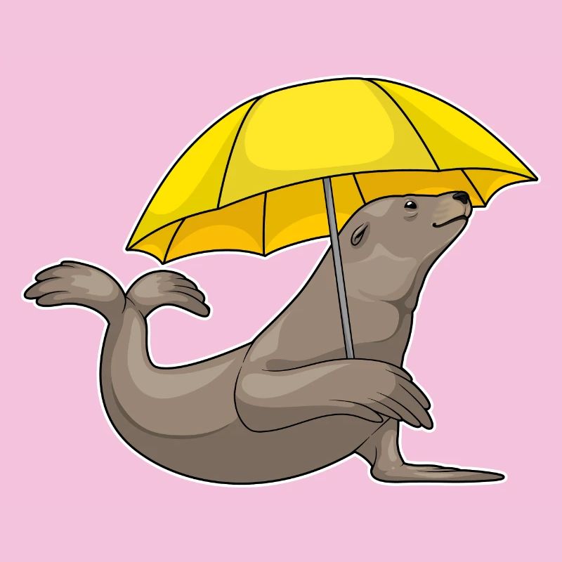 Parapluie de phoque