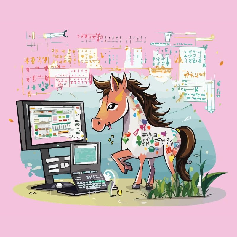 Digital Graffiti Pony