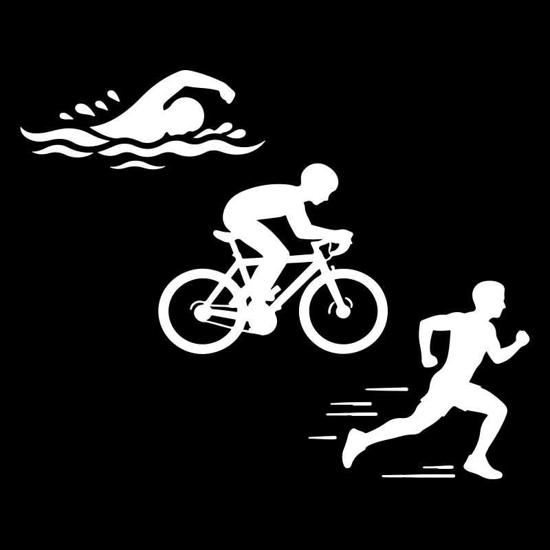 Triathlon Silhouette Triathlete