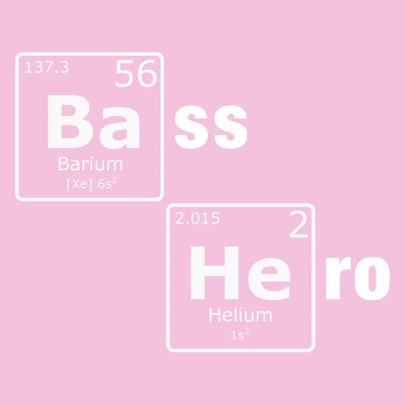 Bass Hero PSE Periodensystem Elemente Nerd