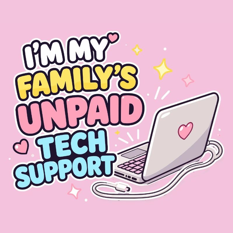 Family Tech Support Unpaid