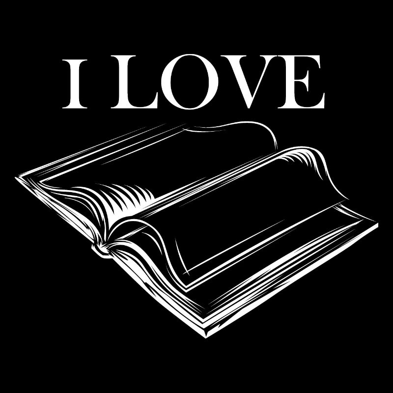 i love books book reading reader icon icon logo