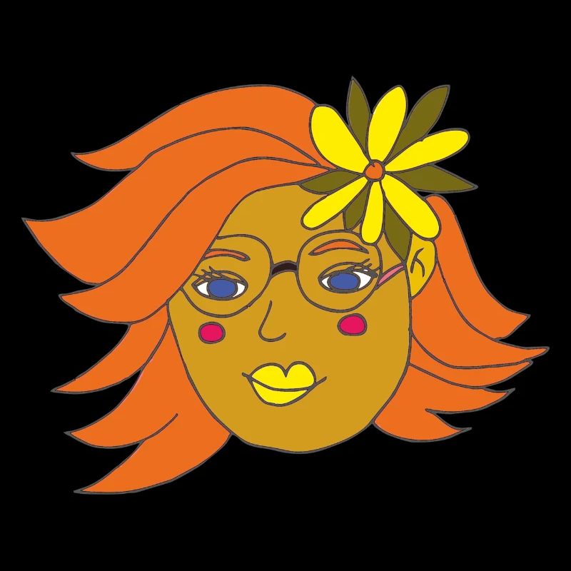 fille en été