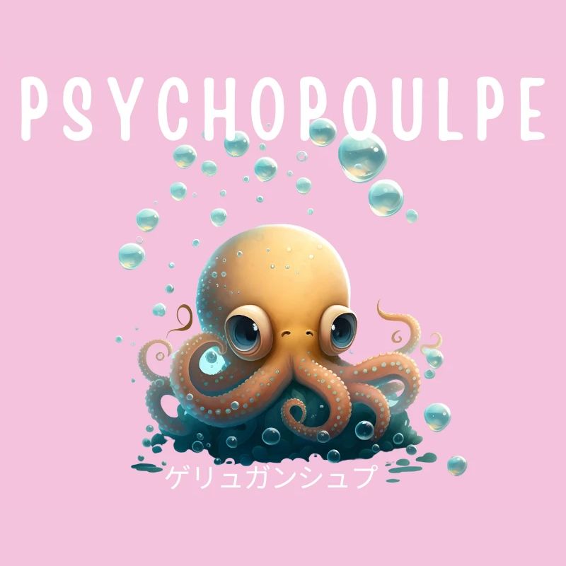 Psychopulp Octopus Underwater