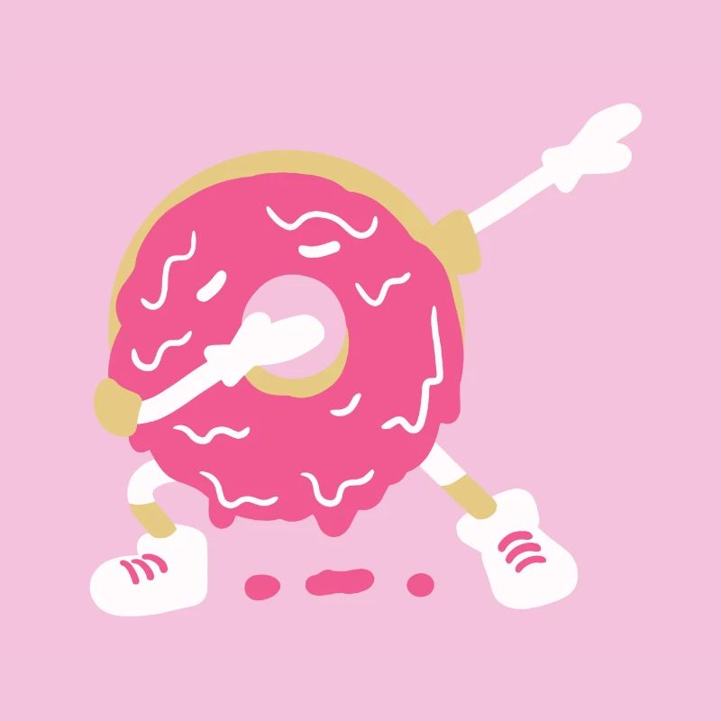 Lustiger Donut