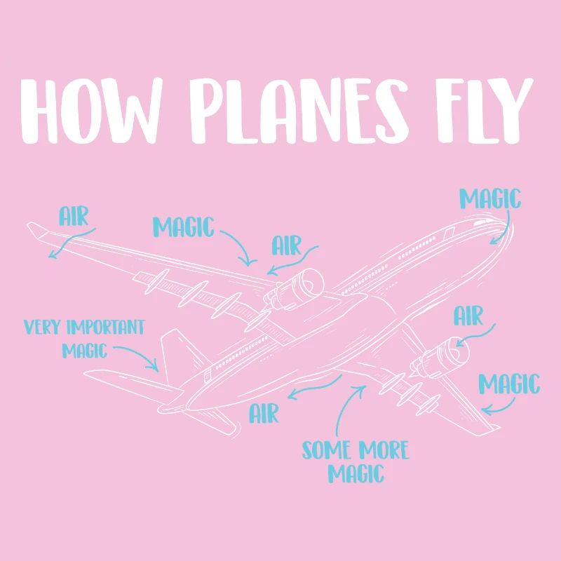 How Planes Fly Bold Aviation Engineer Humor