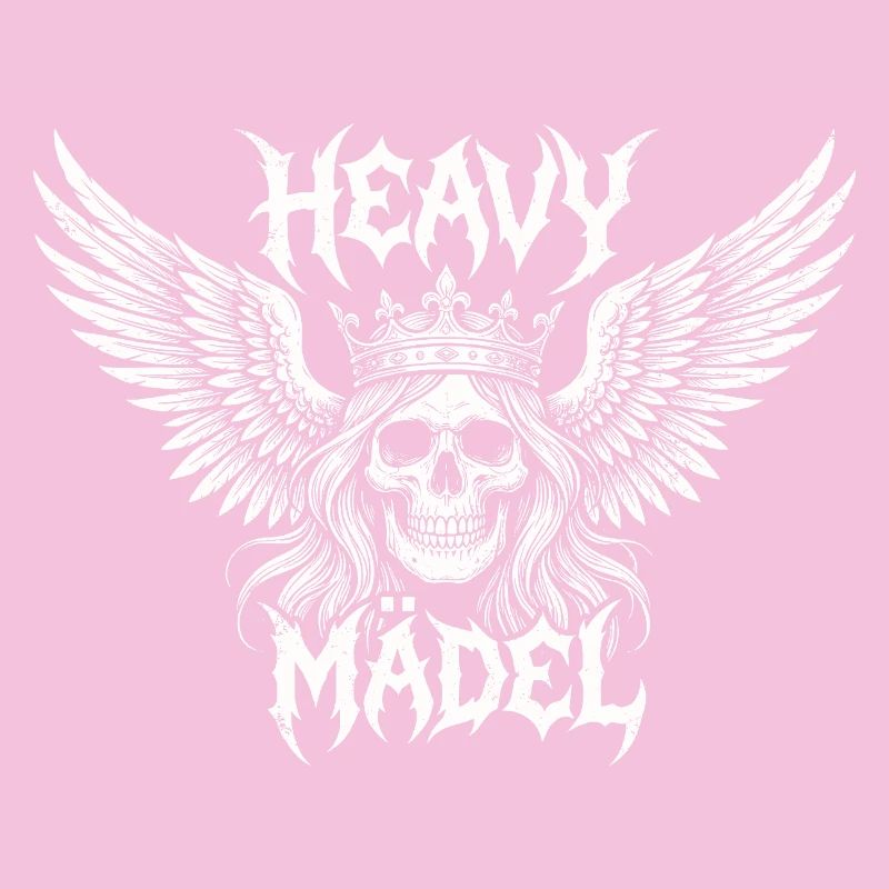 Heavy Girl – Conception de piano à queue Rock & Metal