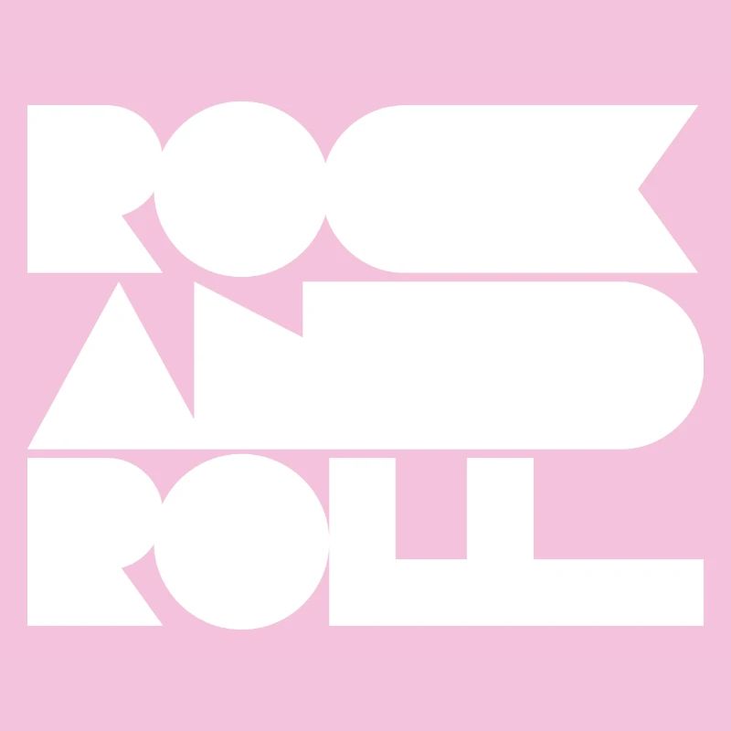 Rock and Roll Geometric Bold Cool Typografie