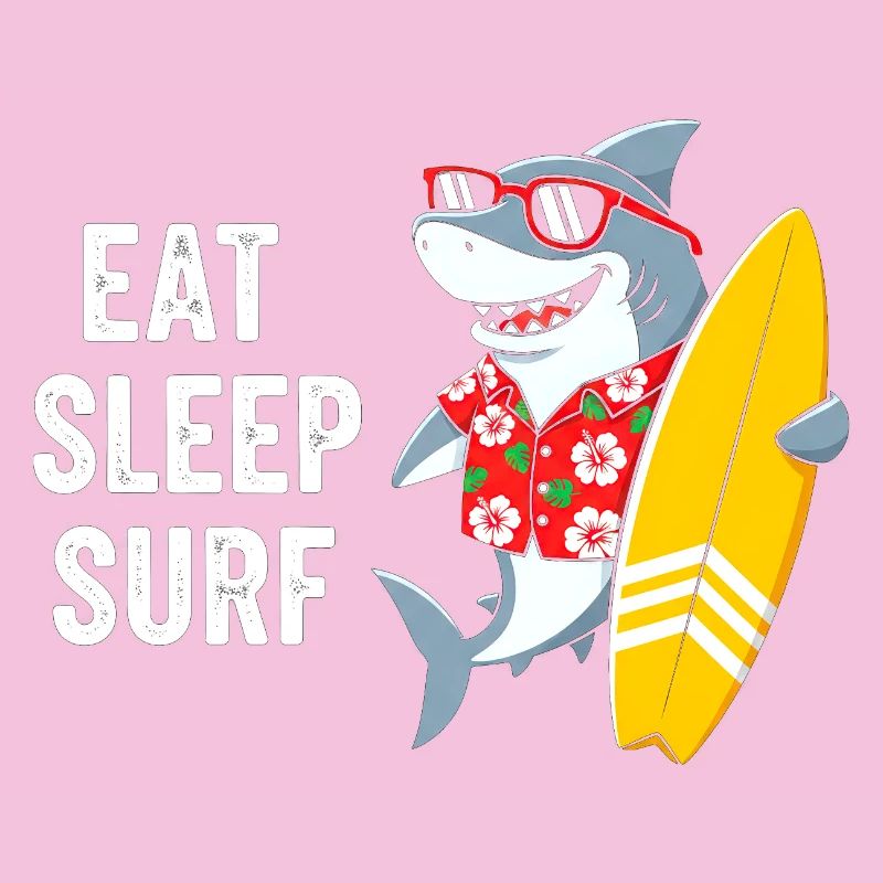 Eat Sleep Surf Shark