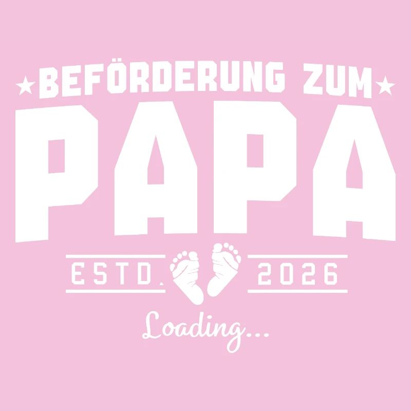 Papa 2026 loading Werdender Vater