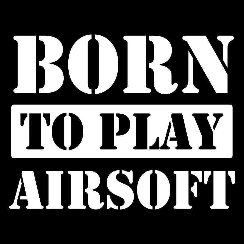 Né pour jouer à l’airsoft