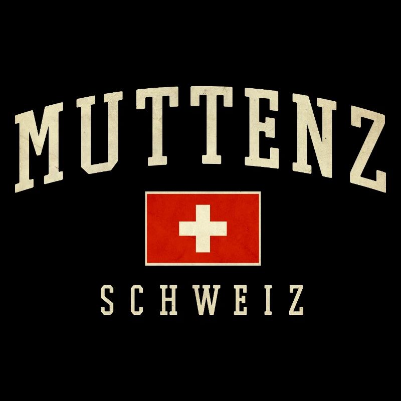 Muttenz Schweiz Vintage Emblem